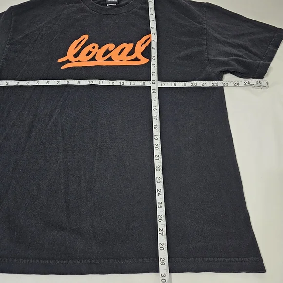 Adapt Black and Orange Local Short Sleeve T-shirt Men's XL - Picture 4 of 6